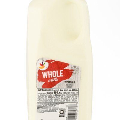 1/2 Gallon Whole Milk