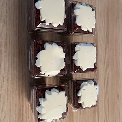 Red Velvet Cake Cups 