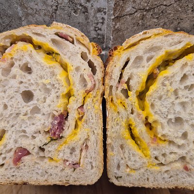 Bacon, Cheese & Chives Sourdough 