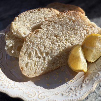 Fresh Lemon Zest Sourdough