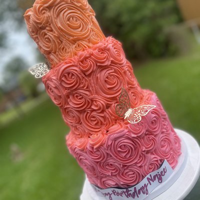 3 Tier Custom Cake.