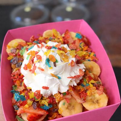 Mini Pancakes( Fruitty Pebbles )