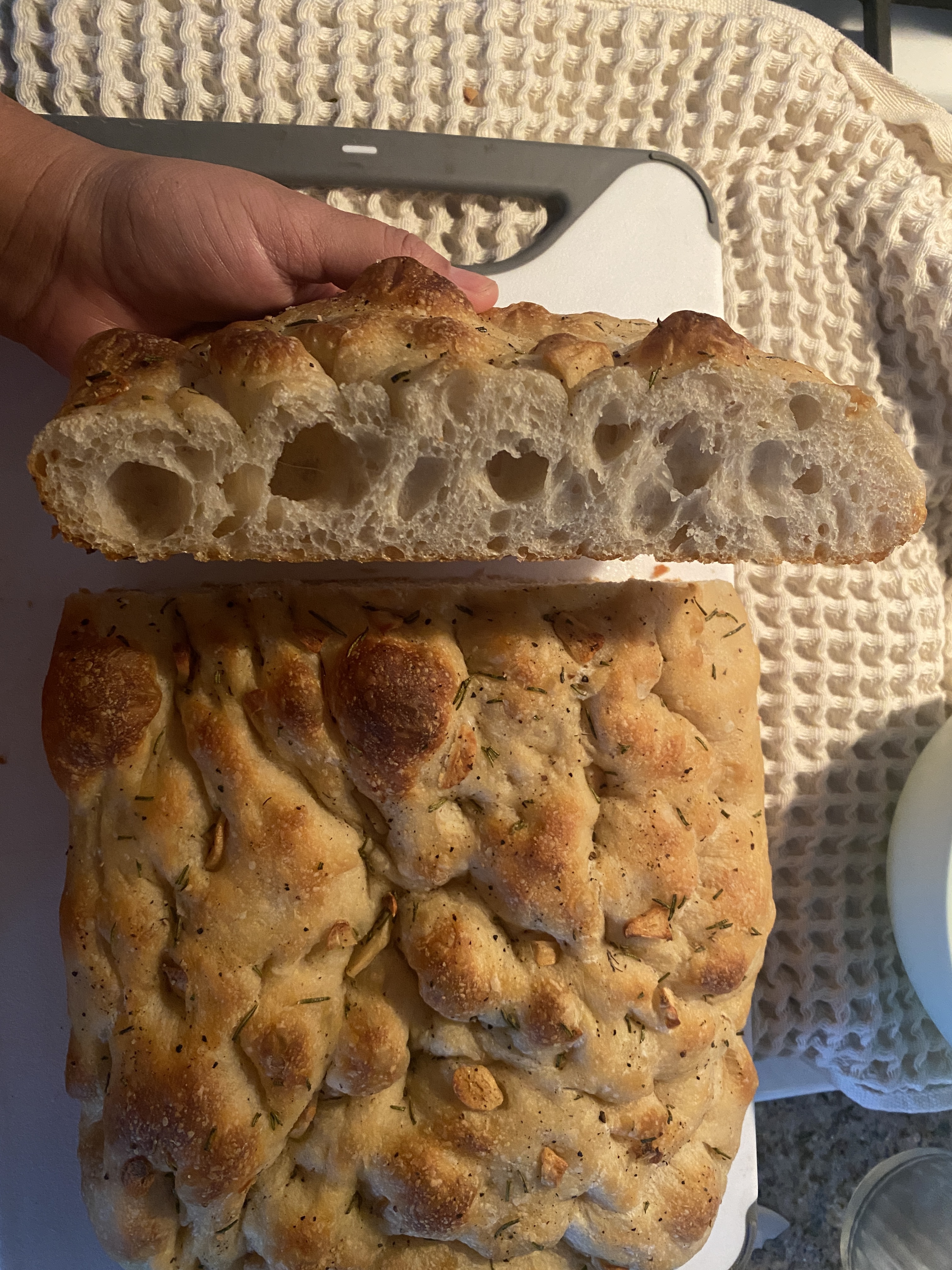 Garlic Rosemary Focaccia 