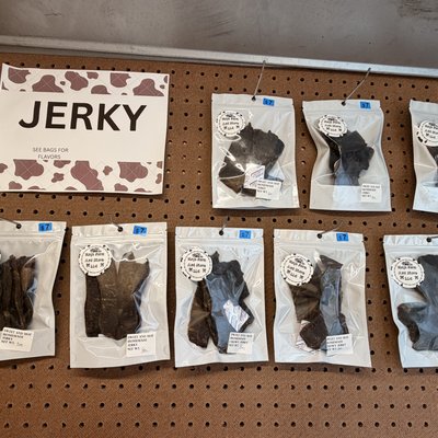 Homemade Hand cut Jerky 3oz 