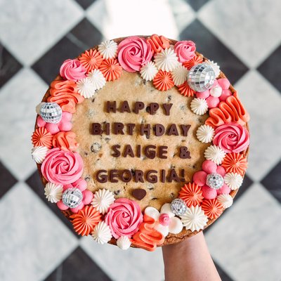 12 in Cookie Cake - Decorated 