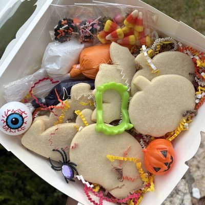 Halloween Cookie Kit 1/2 Dozen