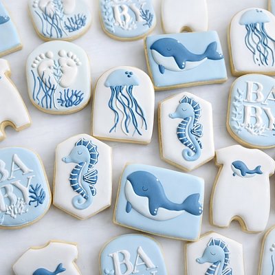 Decorated cookies