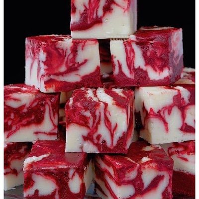 Red Velvet Fudge