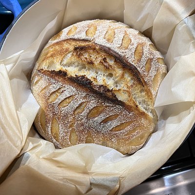Classic Artisan Sourdough Bread (Vegan Friendly)