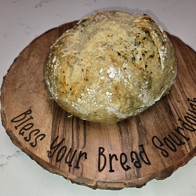 Italian Parmesan Sourdough Loaf