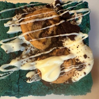 Cookie Monster Brownie 
