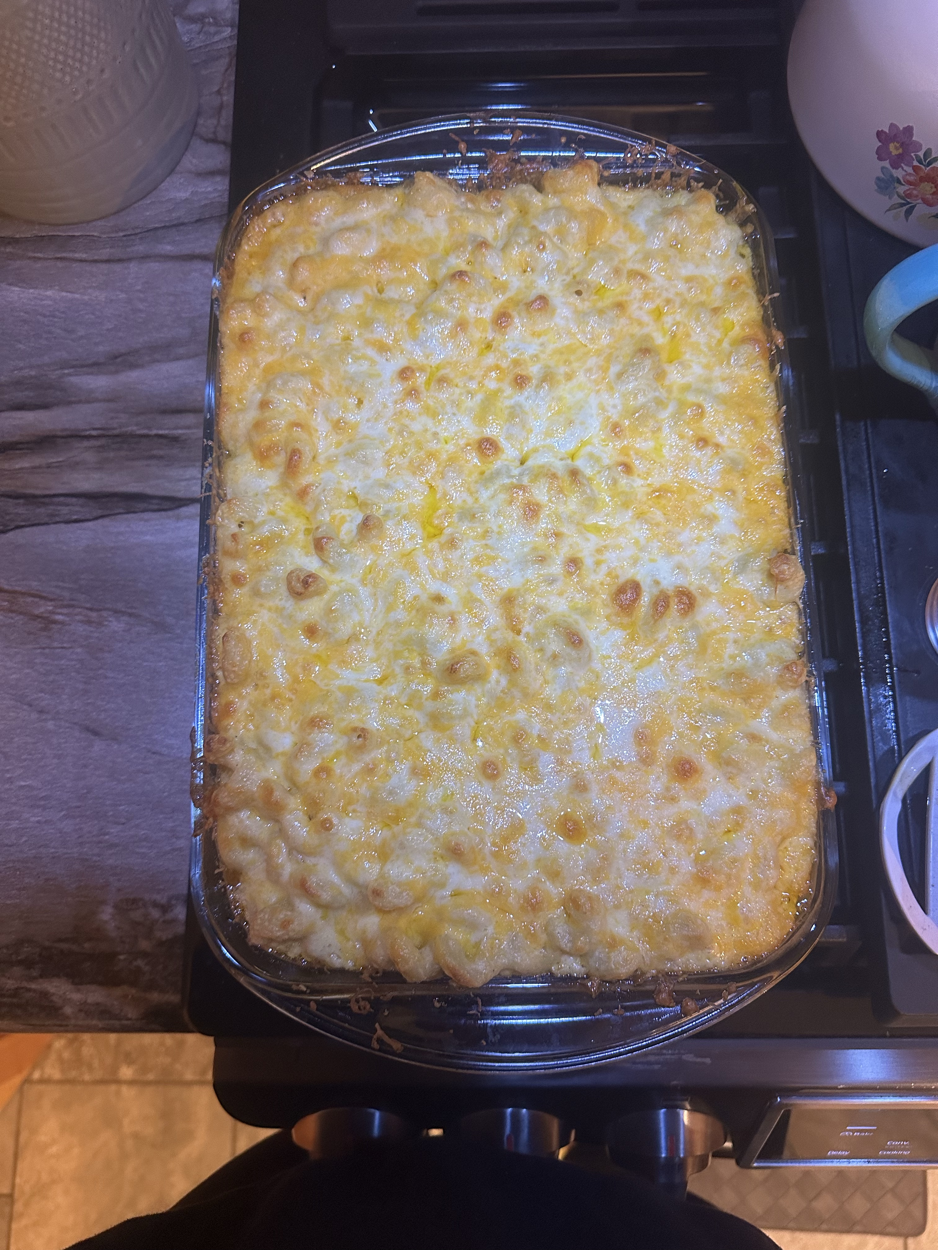 Homemade cheesy mac n cheese