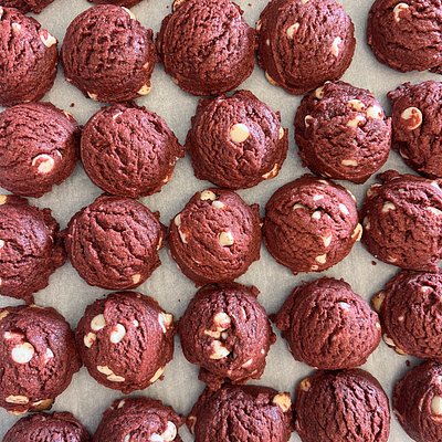 Red Velvet with Cheesecake Morsels