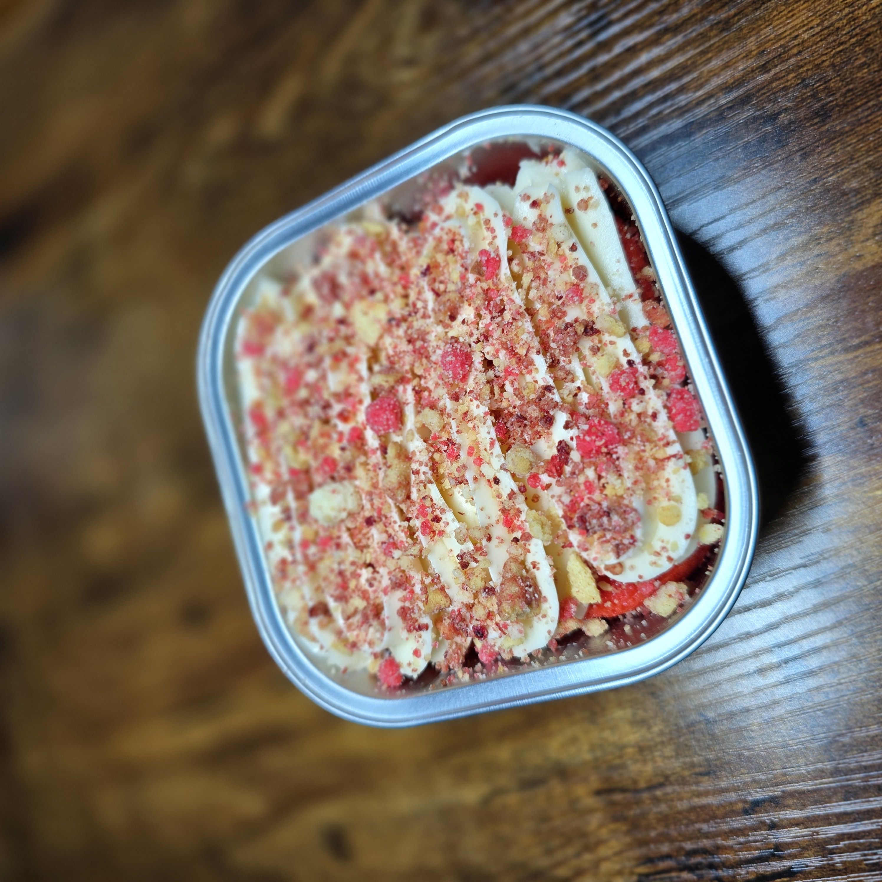 Strawberry Crunch Baby Cake