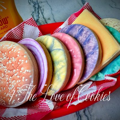 Hamburger Cookies