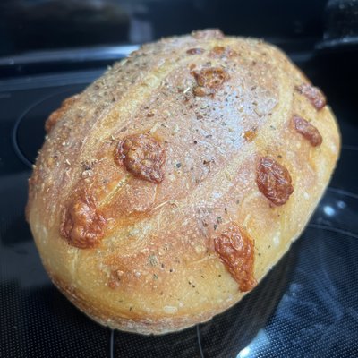 Italian Herbs & Cheese Artisan Loaf