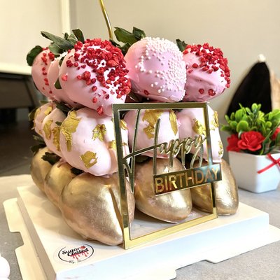 Strawberry Cake Tower