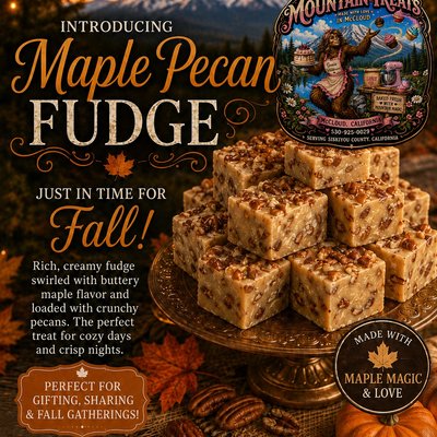 Maple Pecan Fudge 