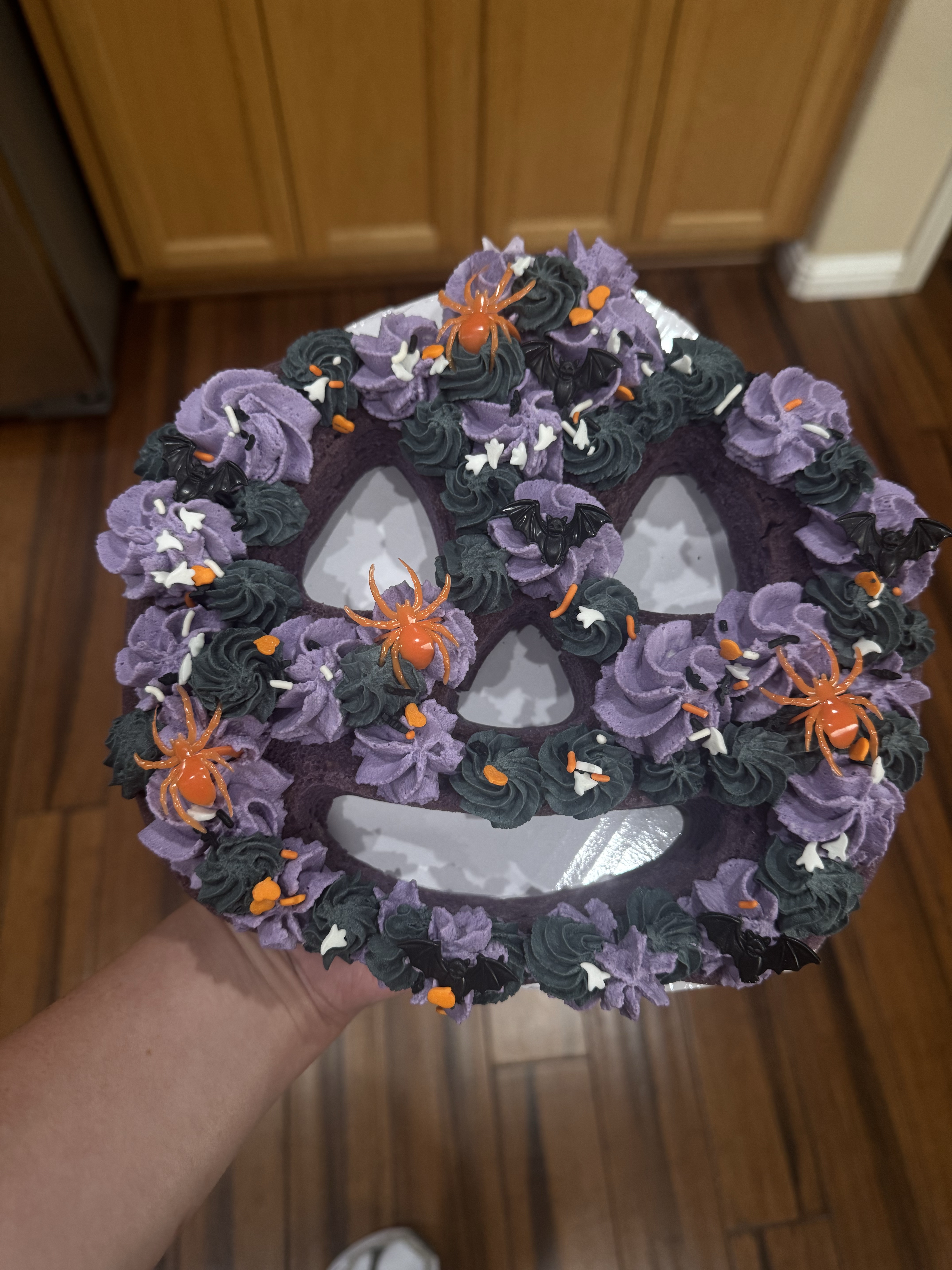 Pumpkin Shaped Cake