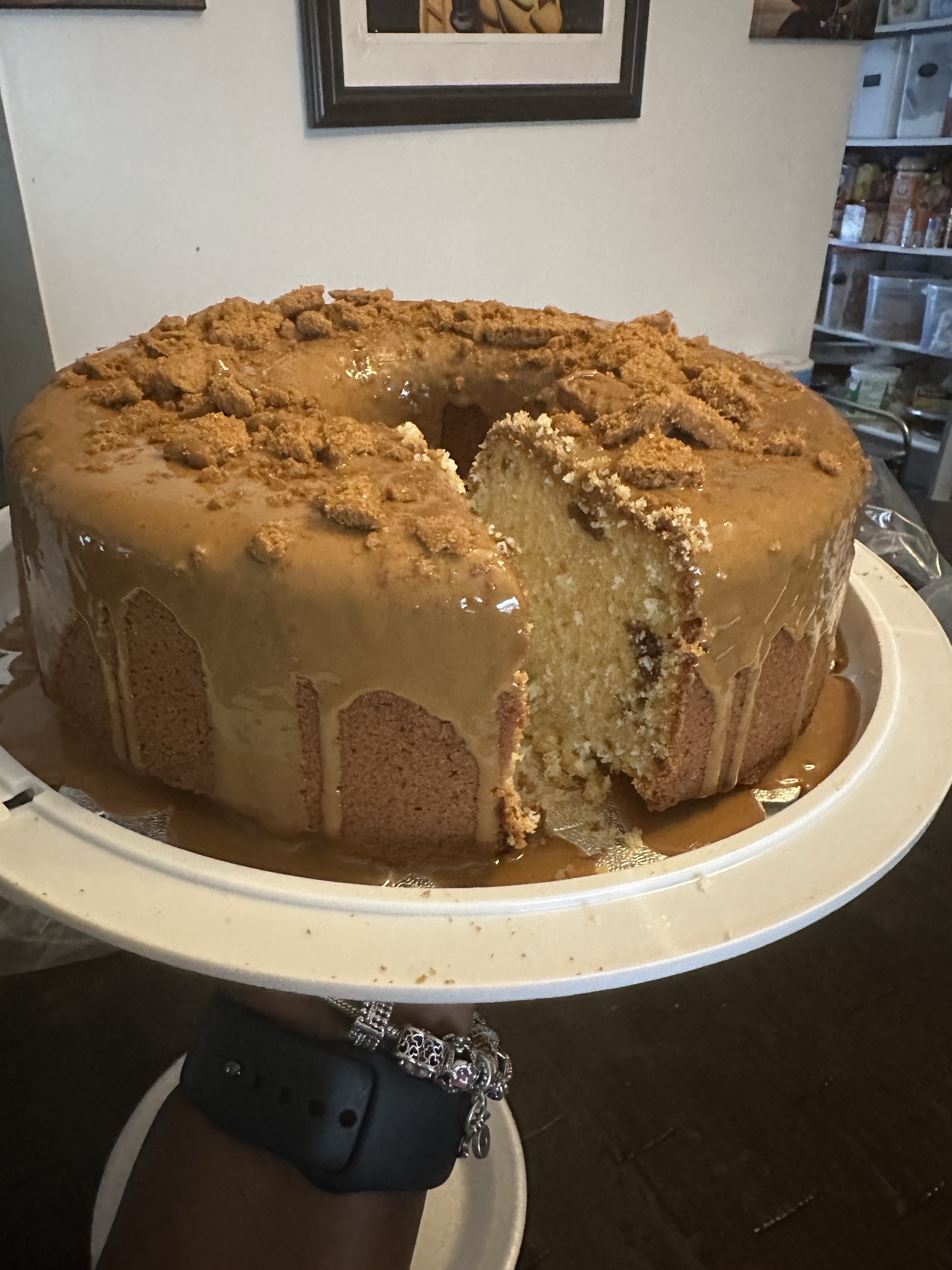 Biscoff Pound Cake