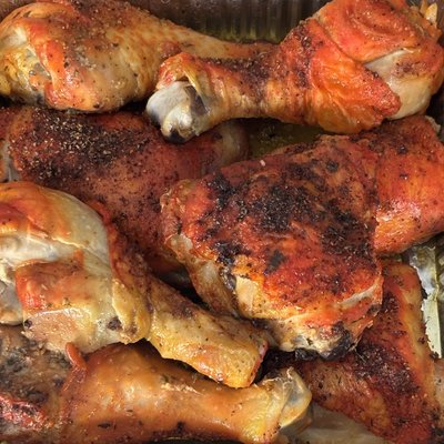 Spanish Chicken Thighs And Legs
