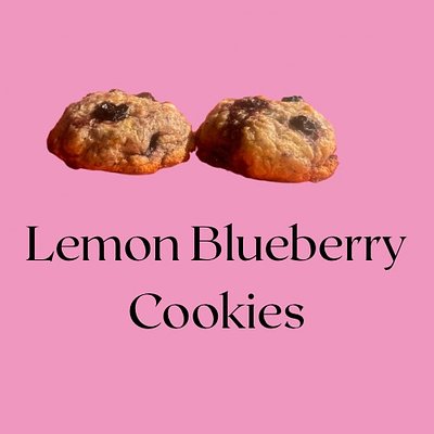1/2 Dozen Lemon Blueberry Cookies