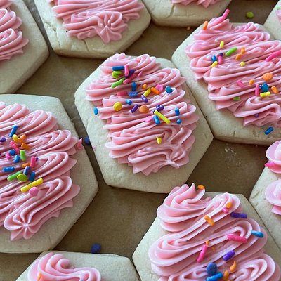 Simple Buttercream Cookies