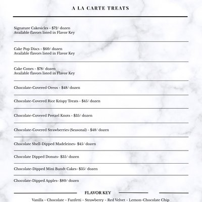Menus