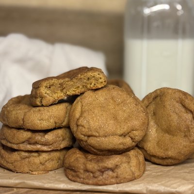 Pumpkin snickerdoodle Cookies