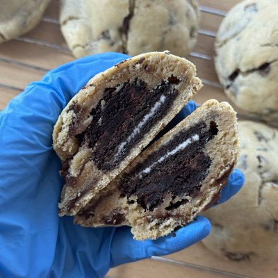 Oreo Brownie Stuffed Chocolate Chip 