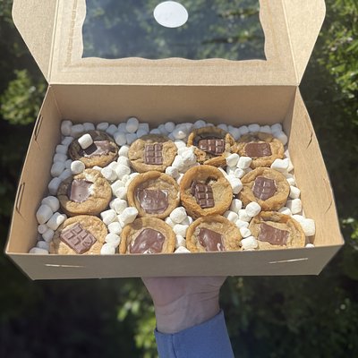 Mini Dipped Cookies - Dozen 