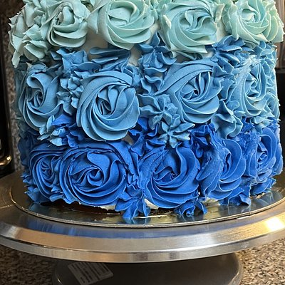 Ombré Vanilla Rose