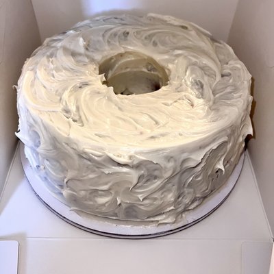 Red Velvet Pound Cake With Cream Cheese Icing