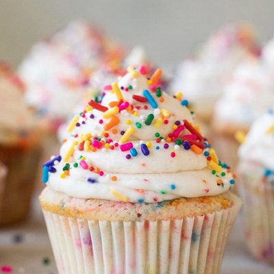 Confetti Cupcakes
