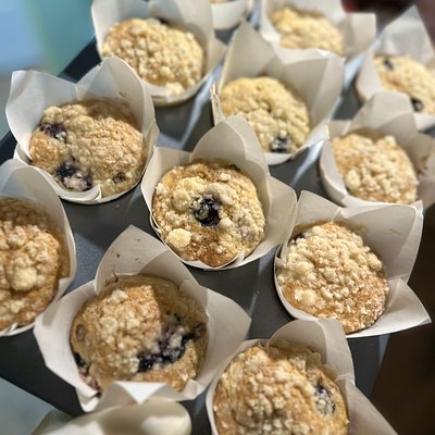 Blueberry Crumble Muffins 4CT