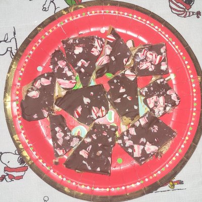 Christmas Crack Platter