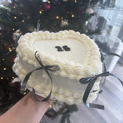 Large Heart Cake