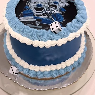 6” Double Layer Plus Cake -serves 12-14 