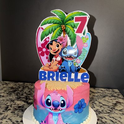 6 In , 2 Layer CIRCLE Mini Cakes 