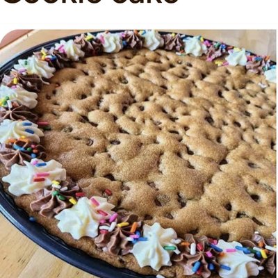 Cookie Cakes 6” $40, 8” 50 10” $60