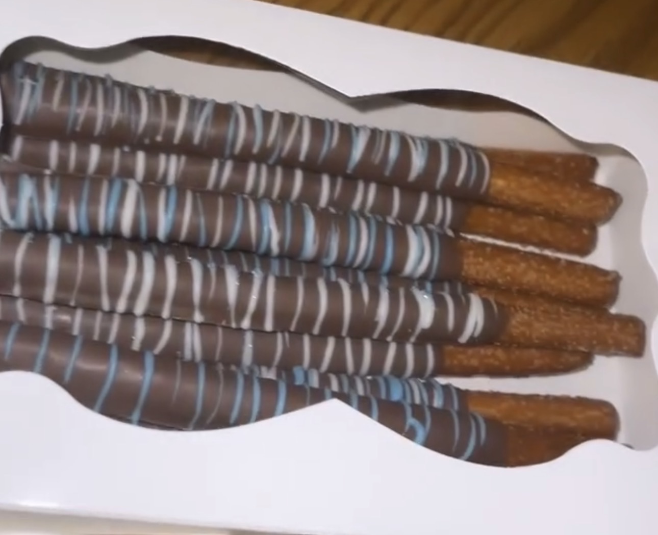 Chocolate covered pretzels  