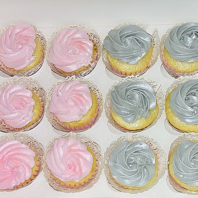 Dozen Iced Cupcakes