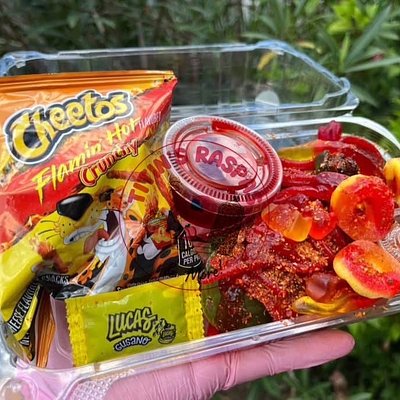 Pickle Wrap w/ Hot Cheetos