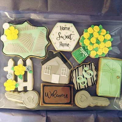 Your New Home Celebration Biscuits