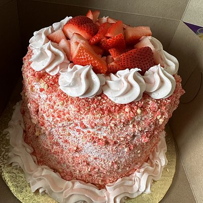 Strawberry Shortcake Cheesecake