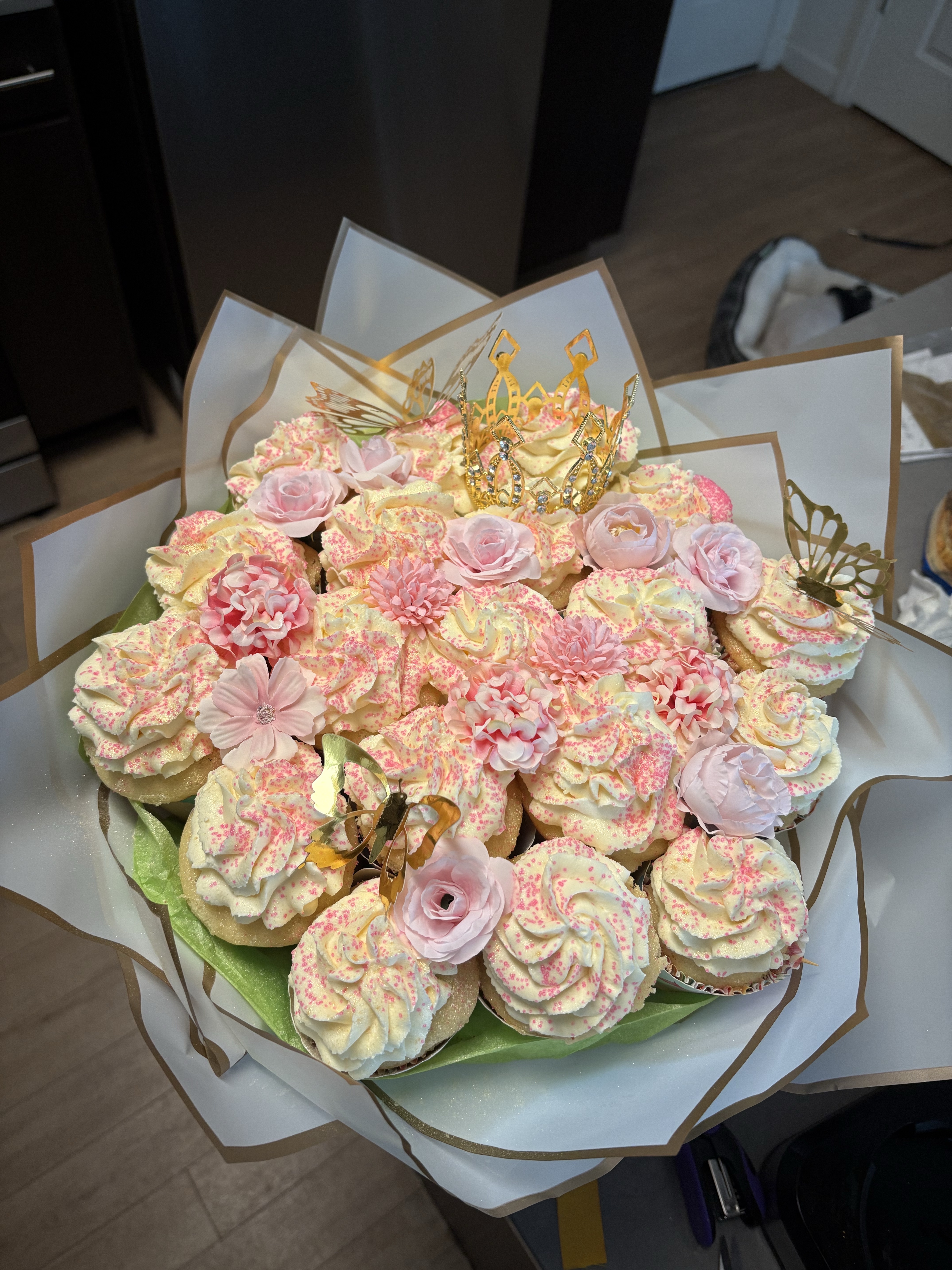 Cupcake bouquet