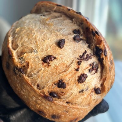 Chocolate Chip Sourdough Bread