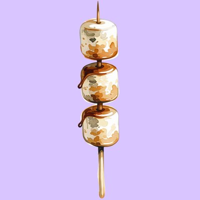 ( 12 )s’mores On A Stick 