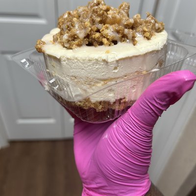 Peach Cobbler (Mini Cheesecake)