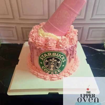 Starbucks Cake/ Double Layer 7"